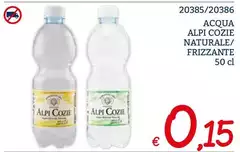 Alpi Cozie - Acqua Naturale/Frizzante