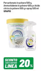 Smapiù - Percarbonato In Polvere, Ammorbidente In Polvere O Acido Citrico In Polvere O Spray