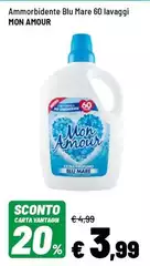 Mon Amour - Ammorbidente Blu Mare 