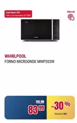 Whirlpool - Forno Microonde Mwp203w