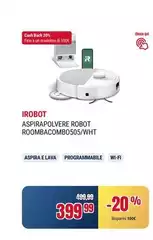 iRobot - Aspirapolvere Robot Roombacombo505/wht