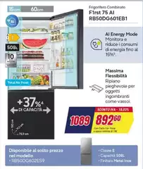 Samsung - Frigorifero Combinato F15tb 75 AI RB50DG601EB01