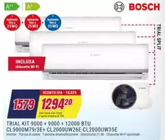 Bosch - Trial Kit 9000 + 22000 + 26000W36E CL2000W26E Bosch - Trial Kit 9000 + 22000 + 26000W36E CL2000W26E