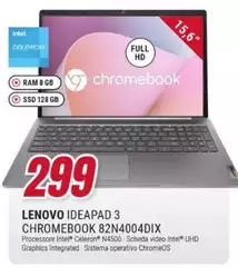 Lenovo - Ideapad 3 Chromebook 82N4004DIX Lenovo - Ideapad 3 Chromebook 82N4004DIX