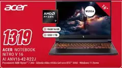 Acer - Notebook Nitro V 16 Ai Anv16-42-r22j Acer - Notebook Nitro V 16 Ai Anv16-42-r22j