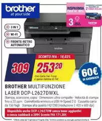 Brother - Multifunzione Laser DCP-L6237DWXL Brother - Multifunzione Laser DCP-L6237DWXL