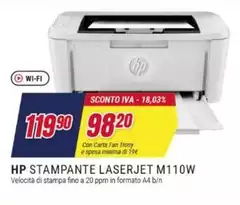 HP - Stampante Laserjet M110W HP - Stampante Laserjet M110W
