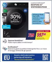 Samsung - A4 Ww90db8u95gb