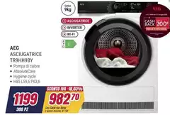 Aeg - Asciugatrice TROHHDBY
