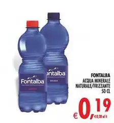 Fontalba - Acqua Minerale Naturale/Frizzante