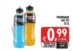 Powerade - Vari Tipi