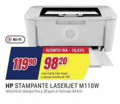 HP - Stampante Laserjet M110W HP - Stampante Laserjet M110W
