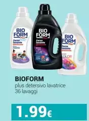 Bioform - Plus Detersivo Lavatrice 36 Lavaggi