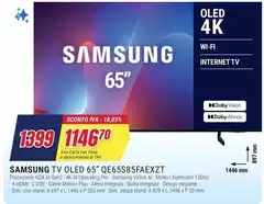 Samsung - Tv Oled 65" QE65S85FAEXZT
