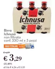 Ichnusa - Birra Non Filtrata