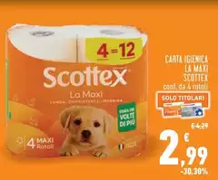 Scottex - Carta Igienica La Maxi