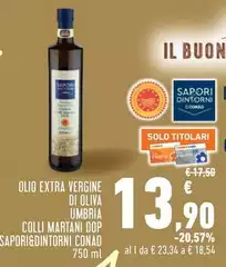 Sapori & piaceri - Olio Extra Vergine Di Oliva Umbria