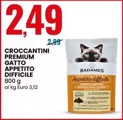 Radames - Croccantini Premium Gatto Appetito Difficile