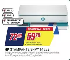 HP - Stampante Envy 6122E HP - Stampante Envy 6122E