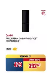 Candy - Frigoriferi Combinati No Frost Cch2t618ebbf