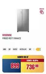 Hisense - Frigo RS711N4ACE