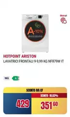 Hotpoint - Lavatrice Frontali 9-9,99 Kg Nfr79w It