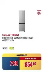 LG - Frigoriferi Combinati No Frost GBBS322CPY