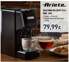 Ariete - Macchina Da Caffe' 5 In 1 Mod. 1304