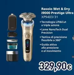 Philips - Rasoio Wet & Dry I9000 Prestige Ultra XP9403/31