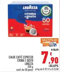 Lavazza - Cialde Caffè Espresso Crema E Gusto Lavazza - Cialde Caffè Espresso Crema E Gusto