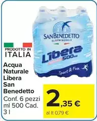 San Benedetto - Acqua Naturale Libera