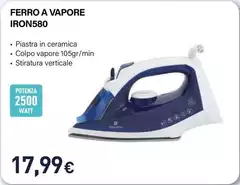 Electroline - Ferro A Vapore IRON580