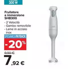 Frullatore A Immersione SAB300 Frullatore A Immersione SAB300
