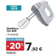 Sbattitore Hm-409 Sbattitore Hm-409