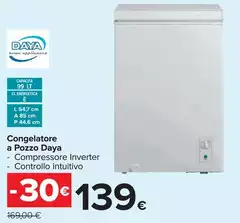 Daya - Congelatore A Pozzo