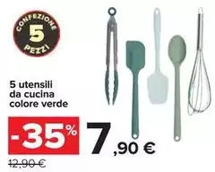 5 Utensili Da Cucina Colore Verde 5 Utensili Da Cucina Colore Verde