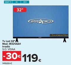 Tv Led 32" Mod. IR32VAA2 Tv Led 32" Mod. IR32VAA2