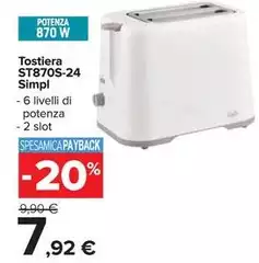 Simpl - Tostiera St870s-24