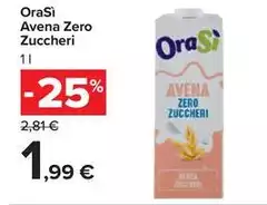 Orasi - Avena Zero Zuccheri