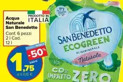 San Benedetto - Acqua Naturale