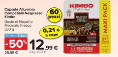 Kimbo - Capsule Alluminio Compatibili Nespresso