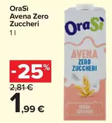 Orasi - Avena Zero Zuccheri