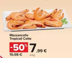 Mazzancolle Tropicali Cotte Mazzancolle Tropicali Cotte
