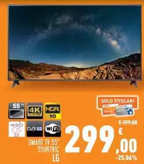 LG - Smart Tv 55" 55ur781c