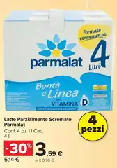 Parmalat - Latte Parzialmente Scremato