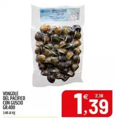 Vongole Del Pacifico Con Guscio