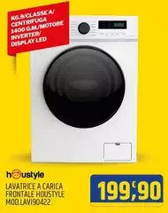 Houstyle - Lavatrice A Carica Frontale Mod.lav190422
