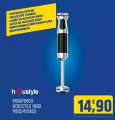 Asta - Minipimer Houstyle Inox Mod.mi5402