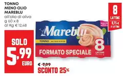 Mareblu - Tonno Meno Olio