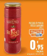 Rosso gargano - Passata Di Puglia